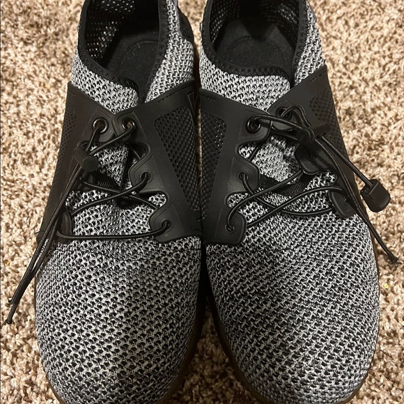 Adidas Die Weltmarke Mit Den 3S Black/Gray Mesh Steel Toe Men's US Size 11 Eu46